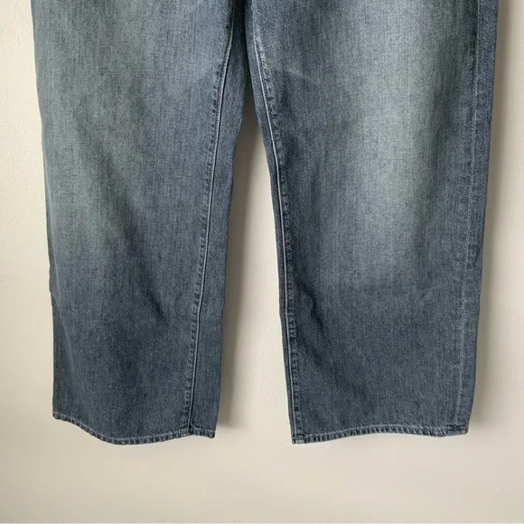 MOTHER SUPERIOR Jeans Dodger Ankle Off the Beaten Path Gray Size 29
